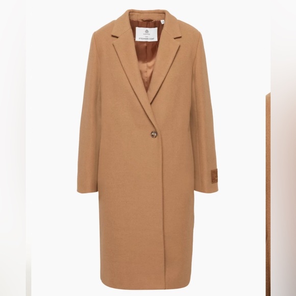 Aritzia Babaton The Stedman Wool Coat Small Seville - Picture 1 of 5